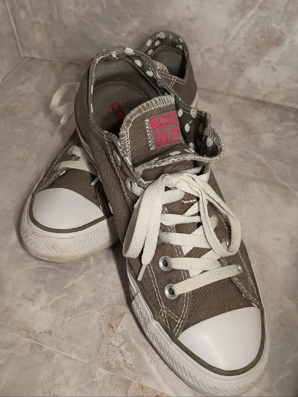 Women's Canvas Lace-Up Sneakers